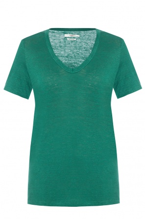 Linen v-neck t-shirt, zdjęcie 1 Linen v-neck t-shirt od Isabel Marant Etoile